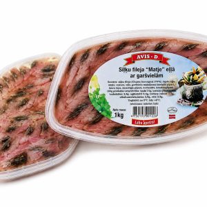 Филе сельди “Matje” в масле с пряностями, 1 кг.
