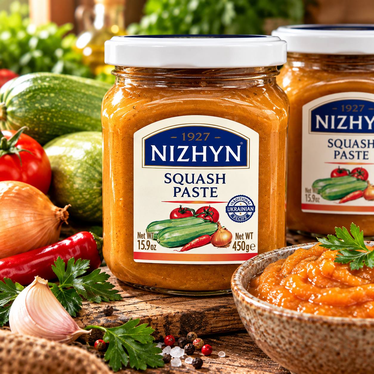 Кабачковая икра NIZHYN — 450 г